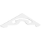 Ekena Millwork Pitch Northwest Architectural Grade PVC Gable Pediment, 72"W x 15"H x 1"P (5/12) GPP072X015X100NOR - alternate 1